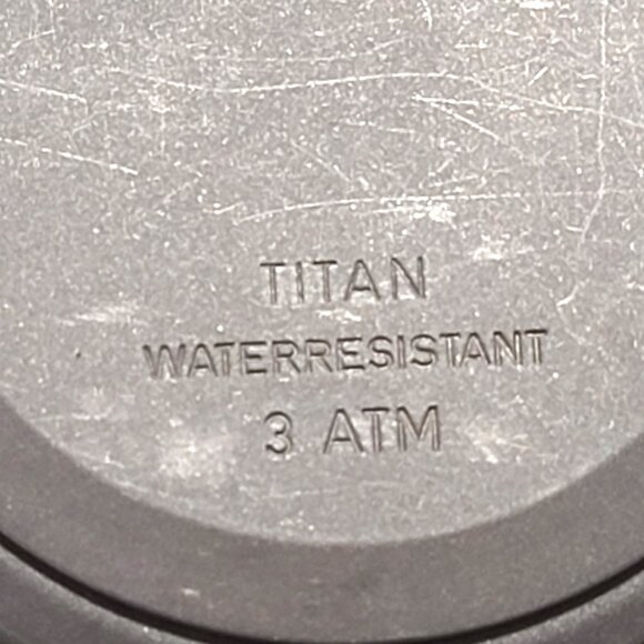 Men's Vintage Titan MTS 3ATM German Quartz Wrist Watch - Picture 7 of 12